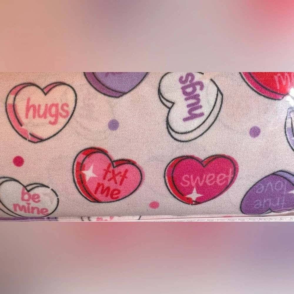 Betsey Johnson Queen 6pc Sheet Set Sweet Nothings Hearts NEW